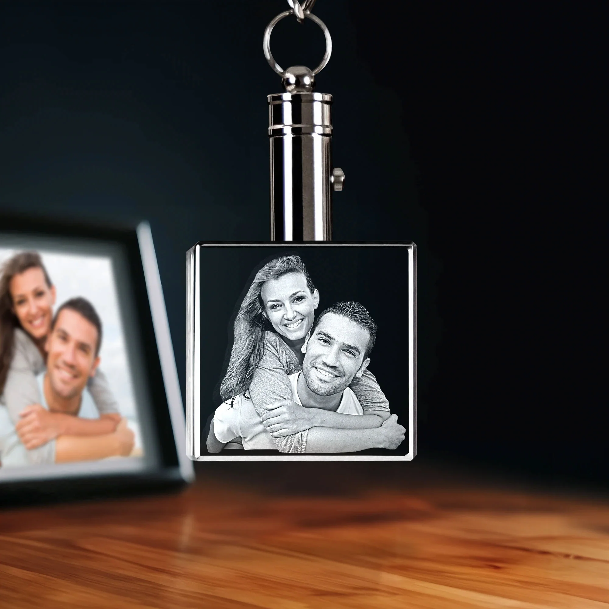 Photo Crystal Keychains